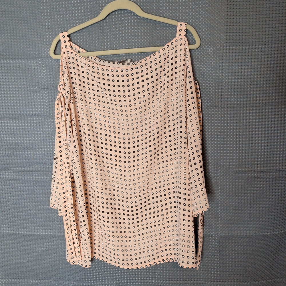 Peach Off-Shoulder Top